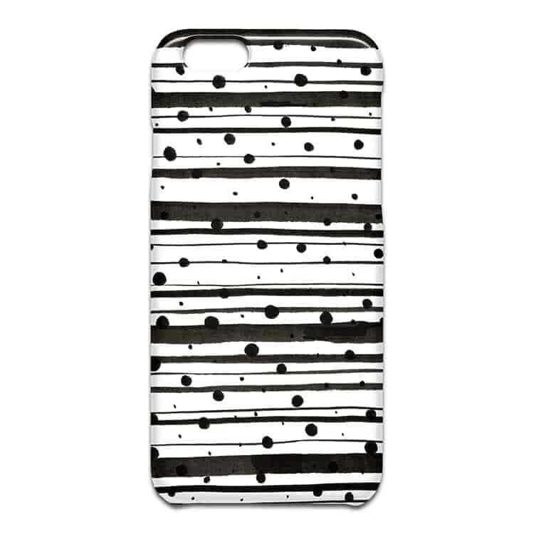 Dots and Lines iPhone SEケース