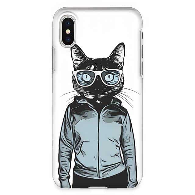 Cool Cat iPhone XRケース