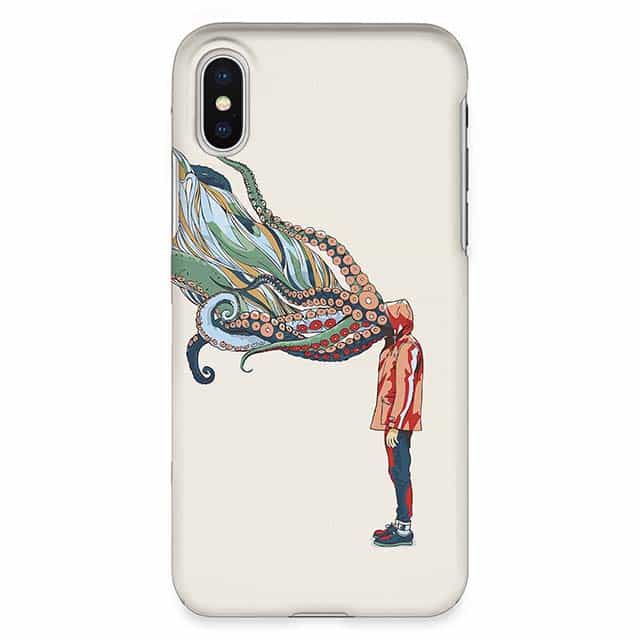 Octopus In Me iPhone XSケース